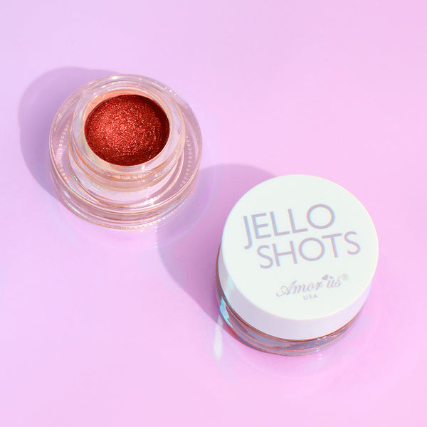 Amorus USA Jello Shots jelly eyeshadow Amor us makeup cosmetics eye gel cream eyeshadow jar pot gelly