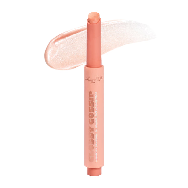 Peachy Rumor - Glossy Gossip Shimmer Lip Plump Balm