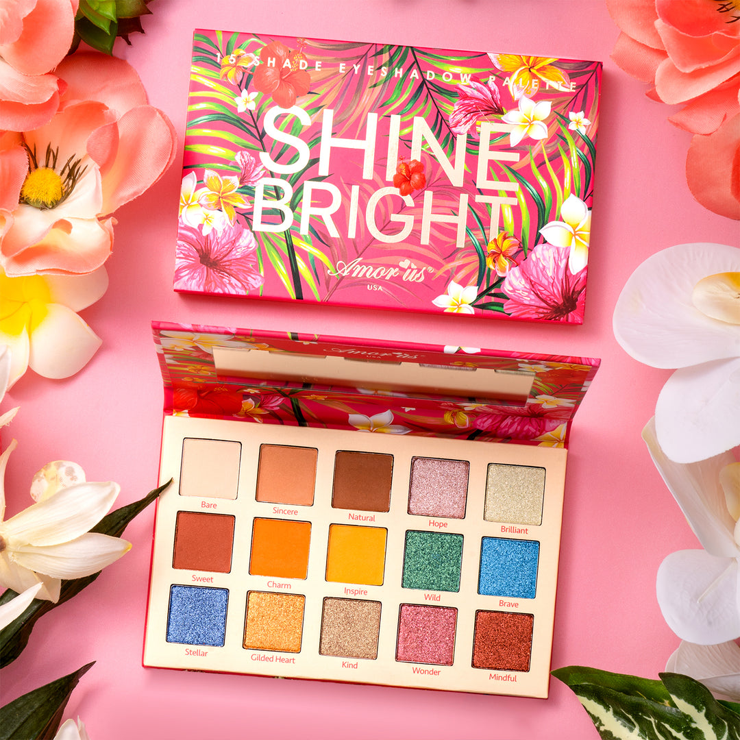 Shine Bright Eyeshadow Palette | Amorus USA